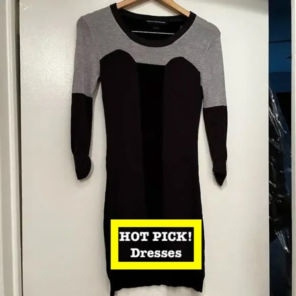 French Connection Multi-Colored Sweater Dress – Size 6